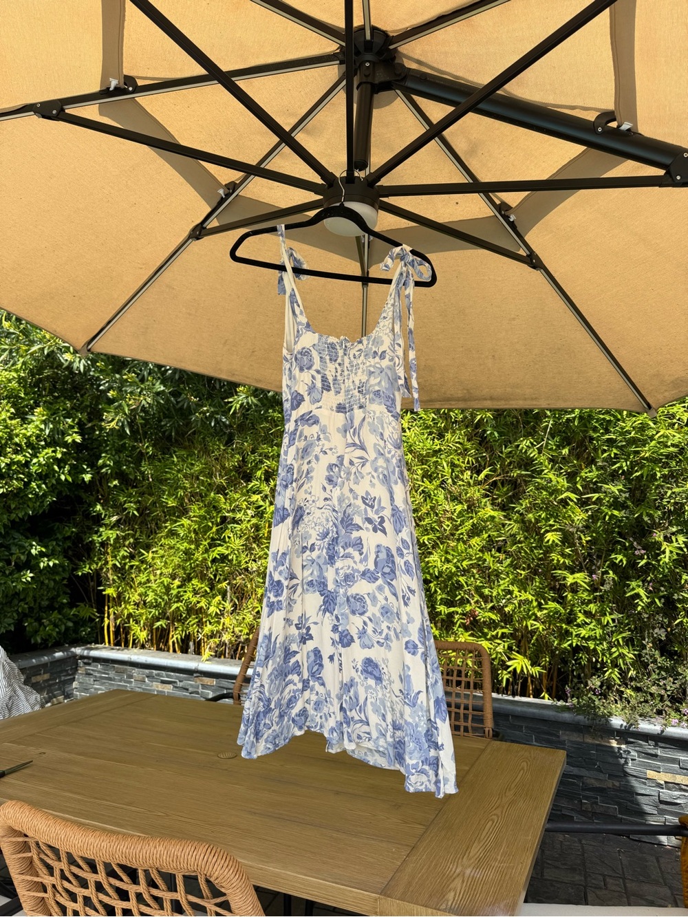 REFORMATION Twilight Floral-Print Midi Dress 4 - Picture 5 of 12